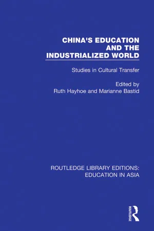 China's Education and the Industrialised World