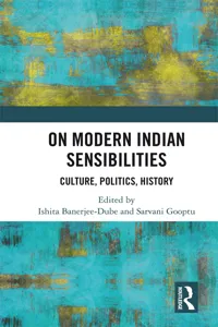 On Modern Indian Sensibilities_cover