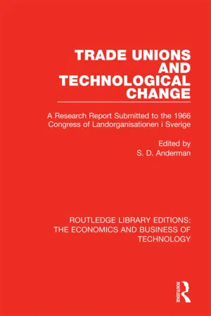 Trade Unions and Technological Change