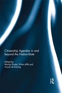 Citizenship Agendas in and beyond the Nation-State_cover