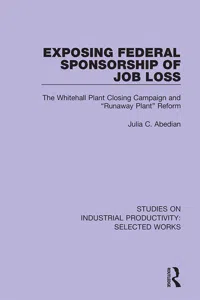 Exposing Federal Sponsorship of Job Loss_cover