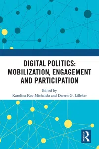 Digital Politics: Mobilization, Engagement and Participation_cover