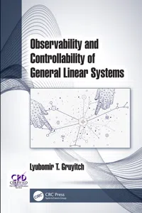 Observability and Controllability of General Linear Systems_cover