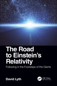 The Road to Einstein's Relativity_cover