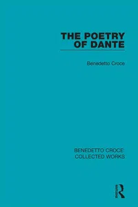 The Poetry of Dante_cover