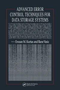 Advanced Error Control Techniques for Data Storage Systems_cover