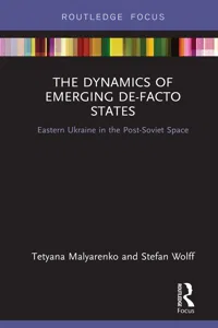 The Dynamics of Emerging De-Facto States_cover