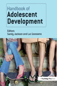 Handbook of Adolescent Development_cover