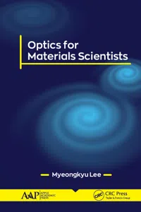 Optics for Materials Scientists_cover