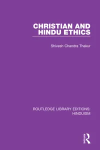 Christian and Hindu Ethics_cover