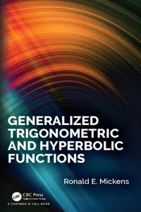 Generalized Trigonometric and Hyperbolic Functions_cover