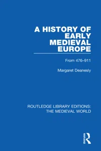 A History of Early Medieval Europe_cover