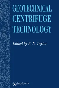 Geotechnical Centrifuge Technology_cover