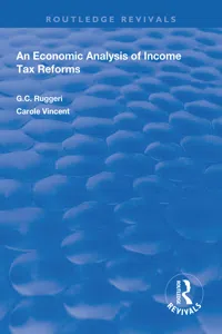 An Economic Analysis of Income Tax Reforms_cover