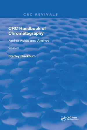 CRC Handbook of Chromatography