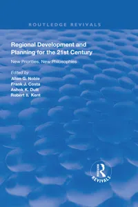 Regional Development and Planning for the 21st Century_cover