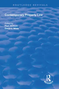 Contemporary Property Law_cover