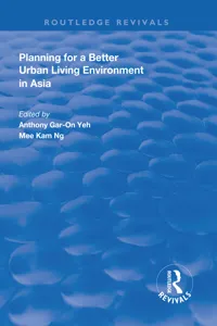 Planning for a Better Urban Living Environment in Asia_cover