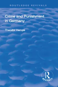 Revival: Crime and Punishment in Germany_cover