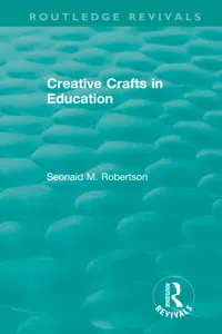 Creative Crafts in Education_cover