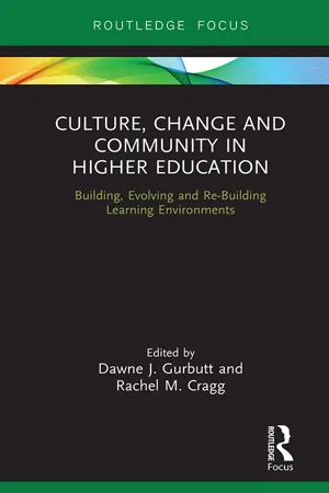 Culture, Change and Community in Higher Education