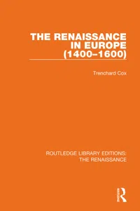 The Renaissance in Europe_cover