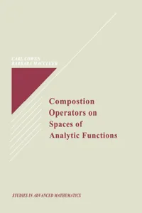 Composition Operators on Spaces of Analytic Functions_cover