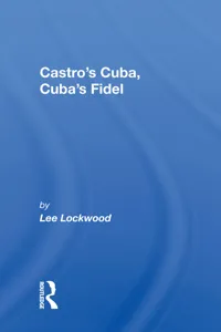 Castro's Cuba, Cuba's Fidel_cover