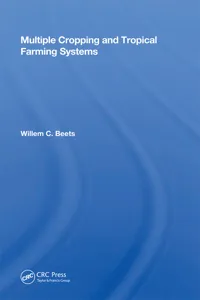 Multiple Cropping And Tropical Farming Systems_cover