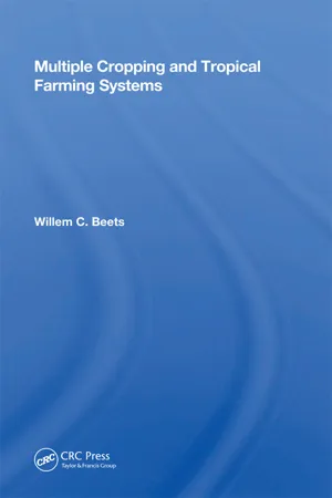 Multiple Cropping And Tropical Farming Systems