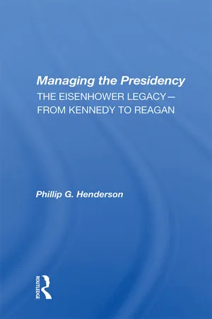 Managing the Presidency