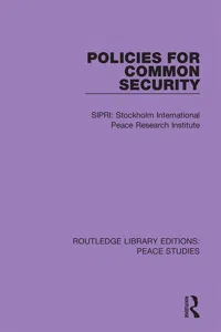 Policies for Common Security_cover