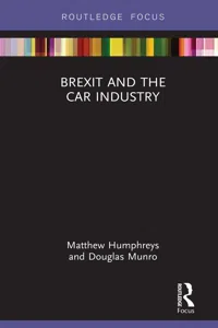 Brexit and the Car Industry_cover