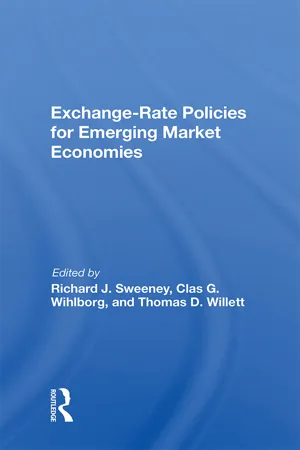 Exchange-rate Policies For Emerging Market Economies