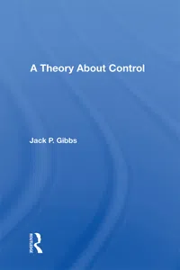 A Theory About Control_cover