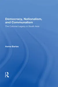 Democracy, Nationalism, And Communalism_cover