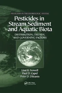 Pesticides in Stream Sediment and Aquatic Biota_cover