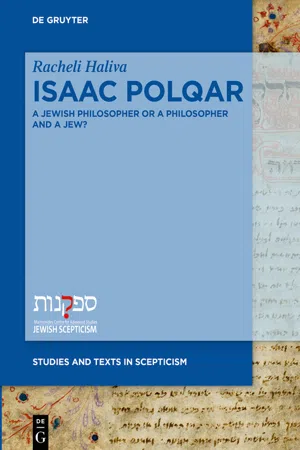 Isaac Polqar – A Jewish Philosopher or a Philosopher and a Jew?