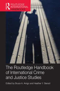 The Routledge Handbook of International Crime and Justice Studies_cover