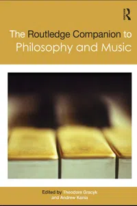 The Routledge Companion to Philosophy and Music_cover