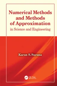 Numerical Methods and Methods of Approximation in Science and Engineering_cover