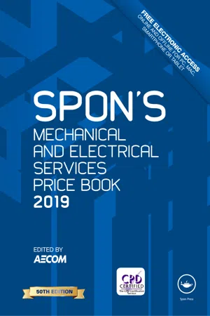 Spon's Mechanical and Electrical Services Price Book 2019