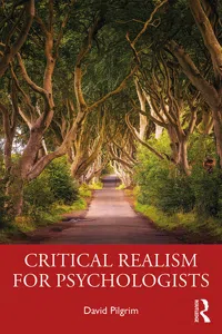 Critical Realism for Psychologists_cover