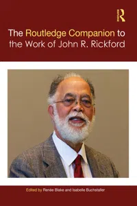 The Routledge Companion to the Work of John R. Rickford_cover