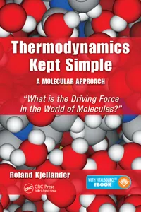 Thermodynamics Kept Simple - A Molecular Approach_cover