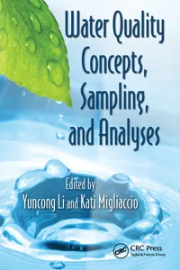 Water Quality Concepts, Sampling, and Analyses_cover