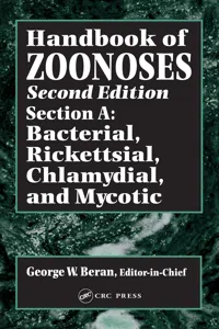 Handbook of Zoonoses, Second Edition, Section A_cover