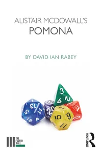 Alistair McDowall's Pomona_cover