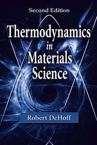 Thermodynamics in Materials Science_cover