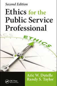 Ethics for the Public Service Professional_cover